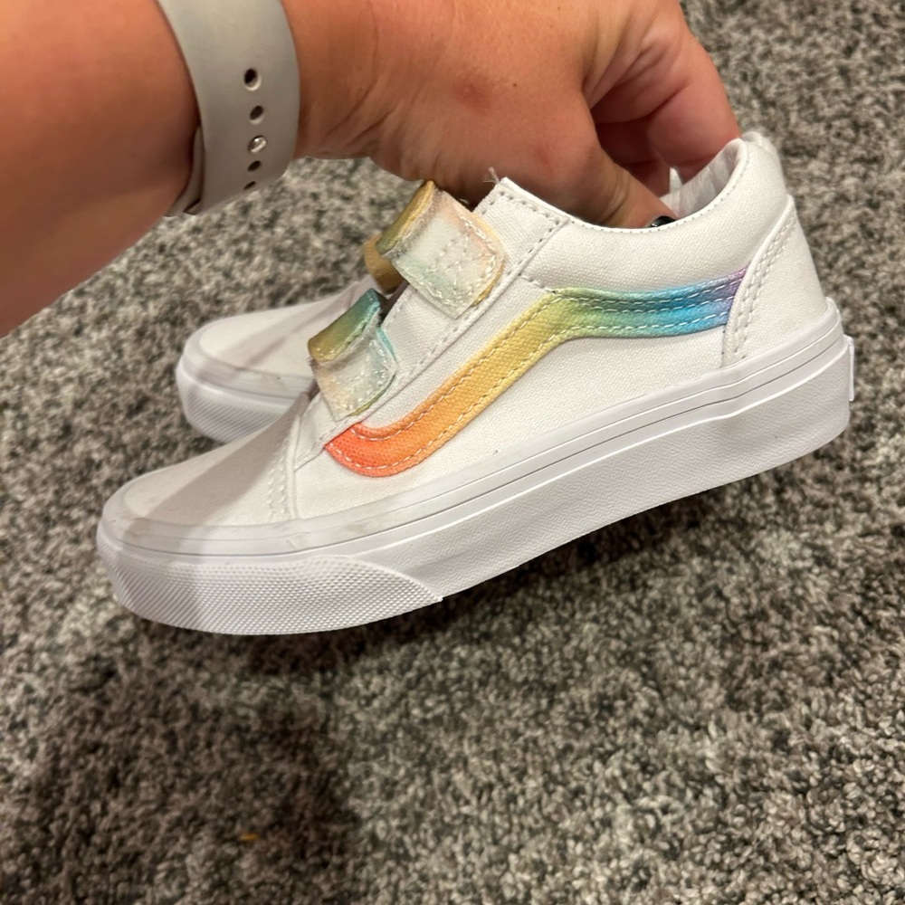 Rainbow Vans- new